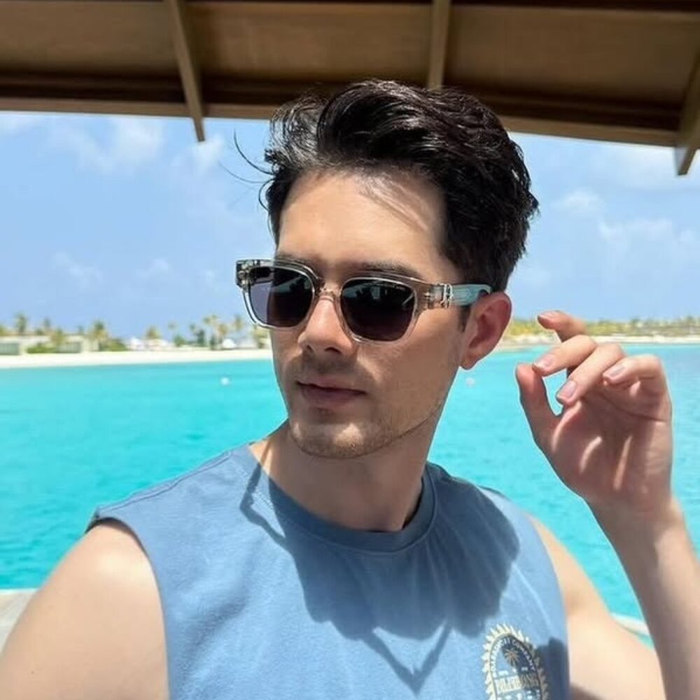 Dior OBLIQUE S1F 78A0 Square Sunglasses - Khaki/Grey - Picture 2 of 12